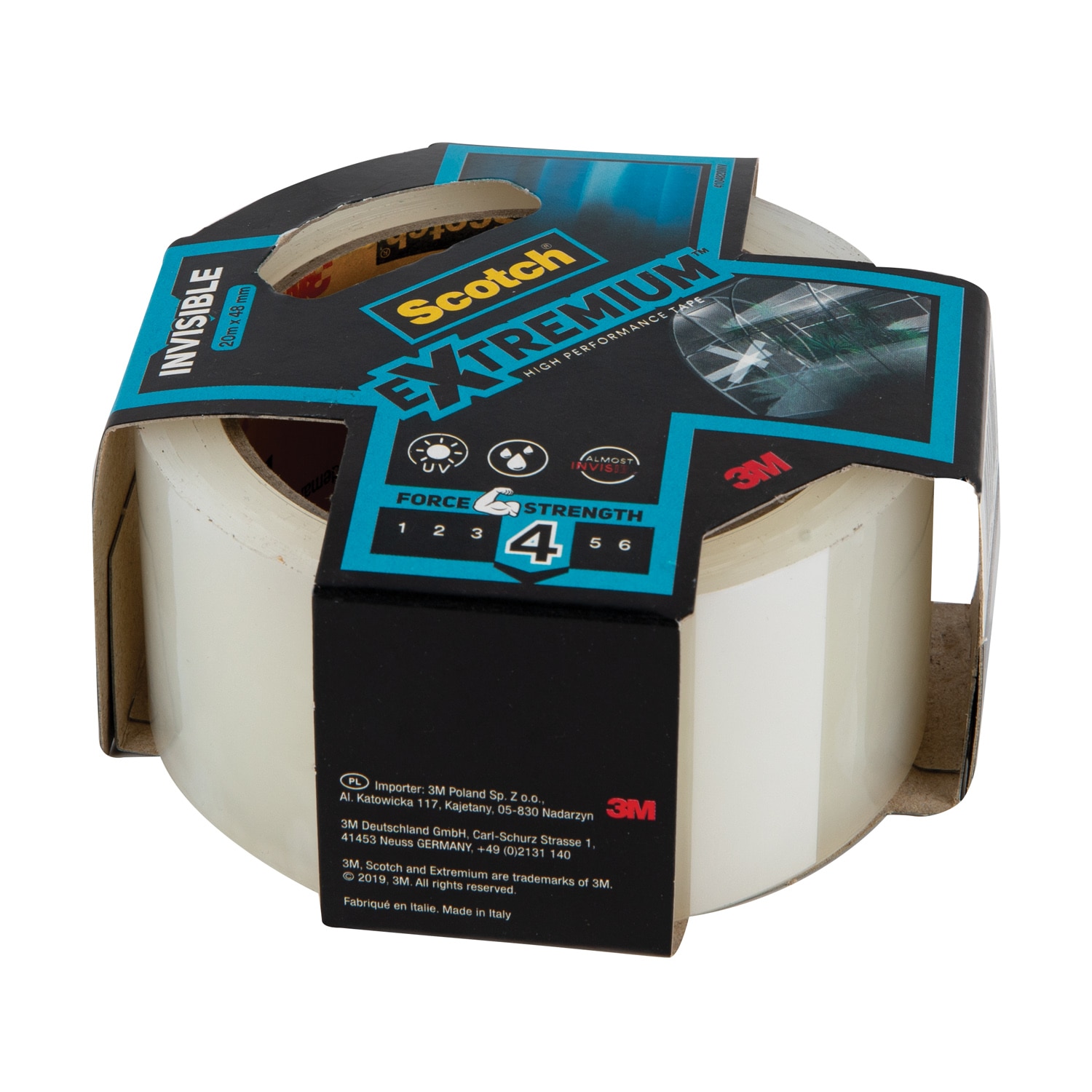 Banda reparatii 4.8 cm x 20 m Transparent  Scotch