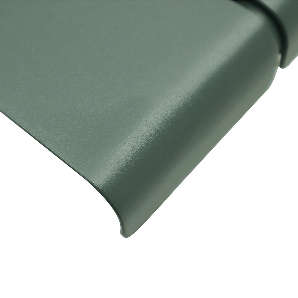 Masa terasa GOODHOME Lithari, otel, 100 x 76 x 106 cm, verde