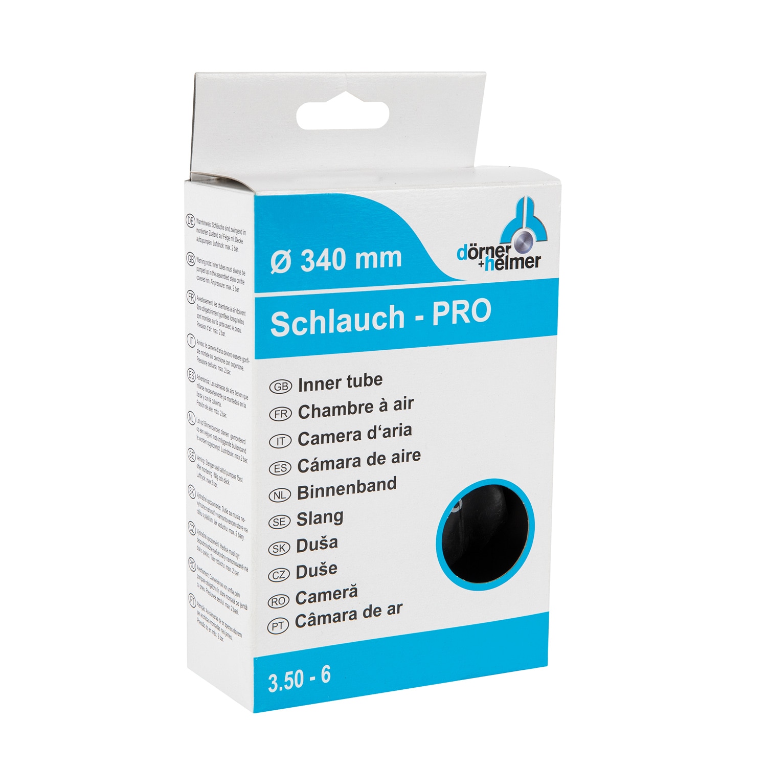 Camera roata, 3.50 - 6 340 x 100 mm