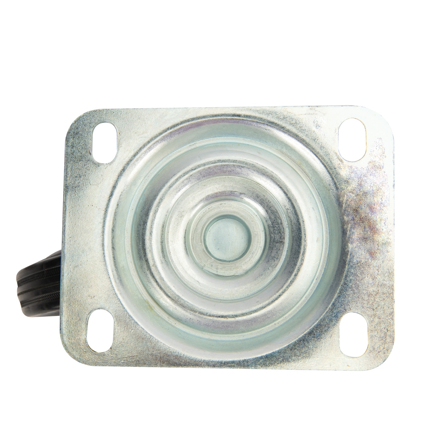 Rola dispozitive cauciuc masiv, placa rulment cu role 160 x 40 mm, 150 kg