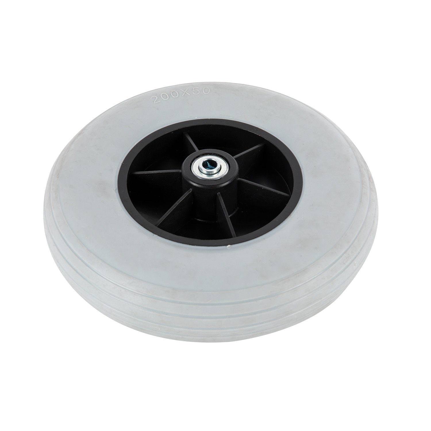 Roata cadru rulant Pneuri din spuma TPE, janta din plastic Rulment cu bile 200 x 50 x 8 mm, 40 kg