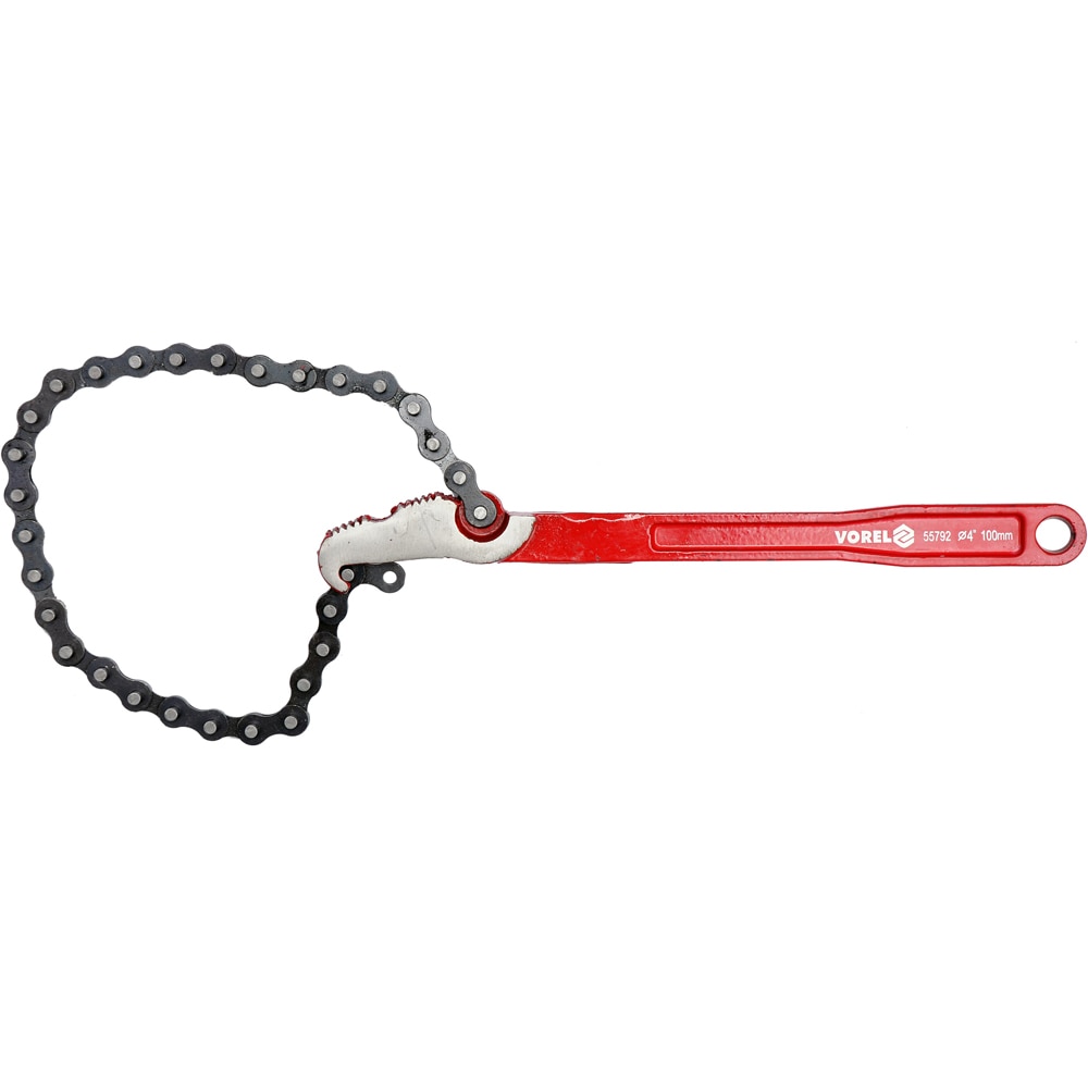 Cheie Vorel, 300 mm, otel, lungime lant 485 mm