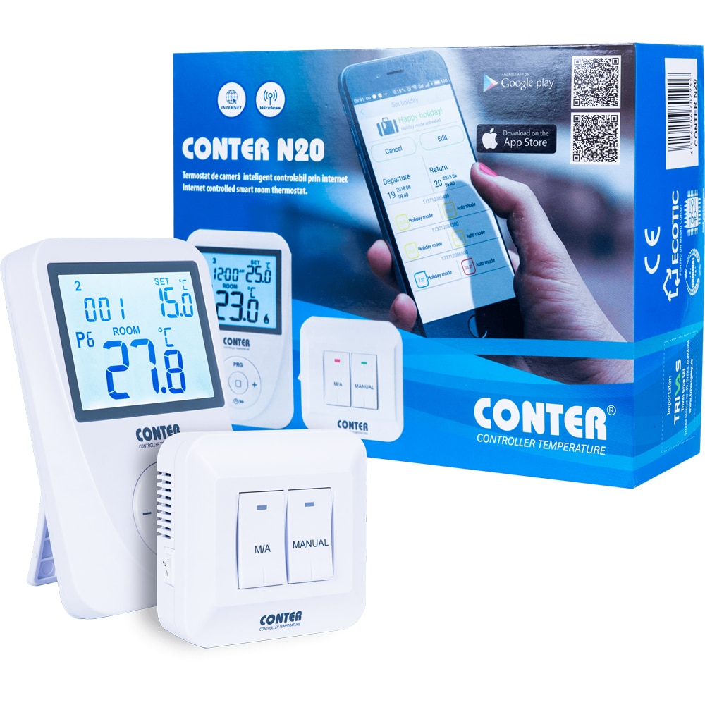 Termostat electronic wireless Conter N20