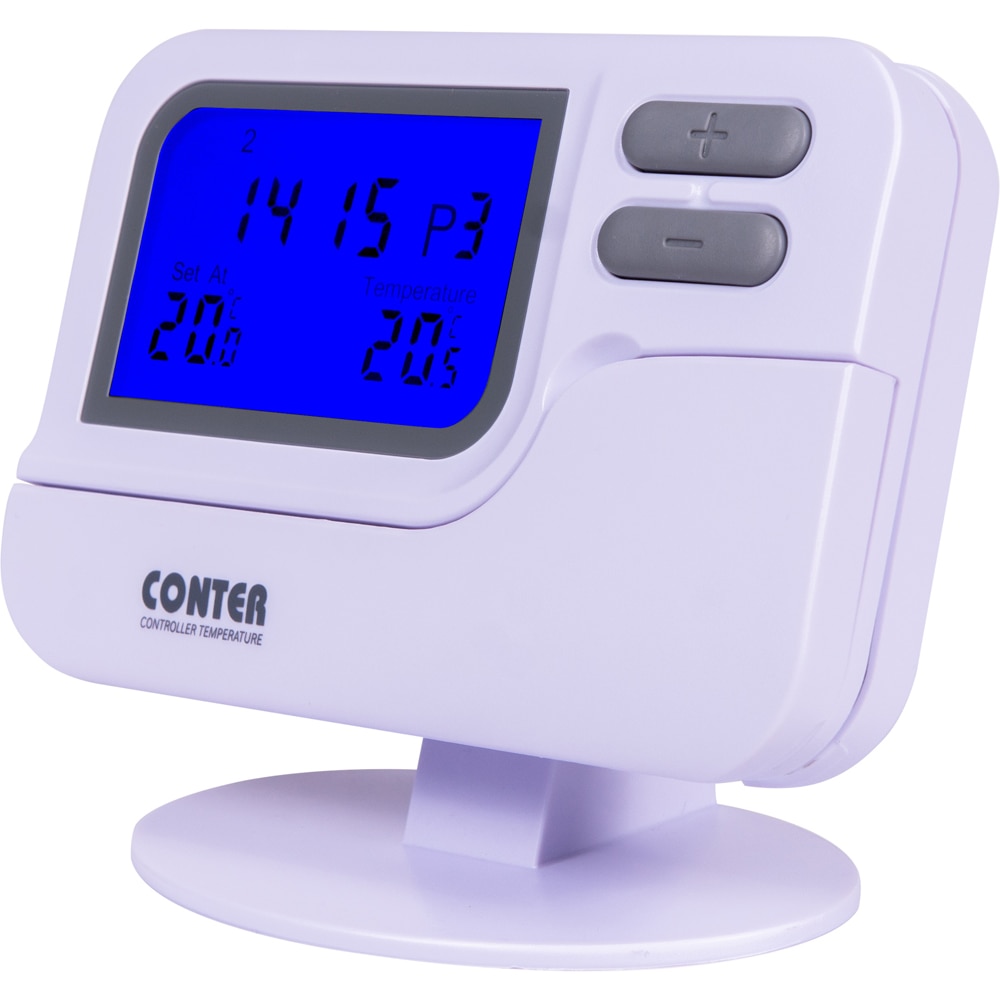 Termostat CONTER N4, mutizonal, alb