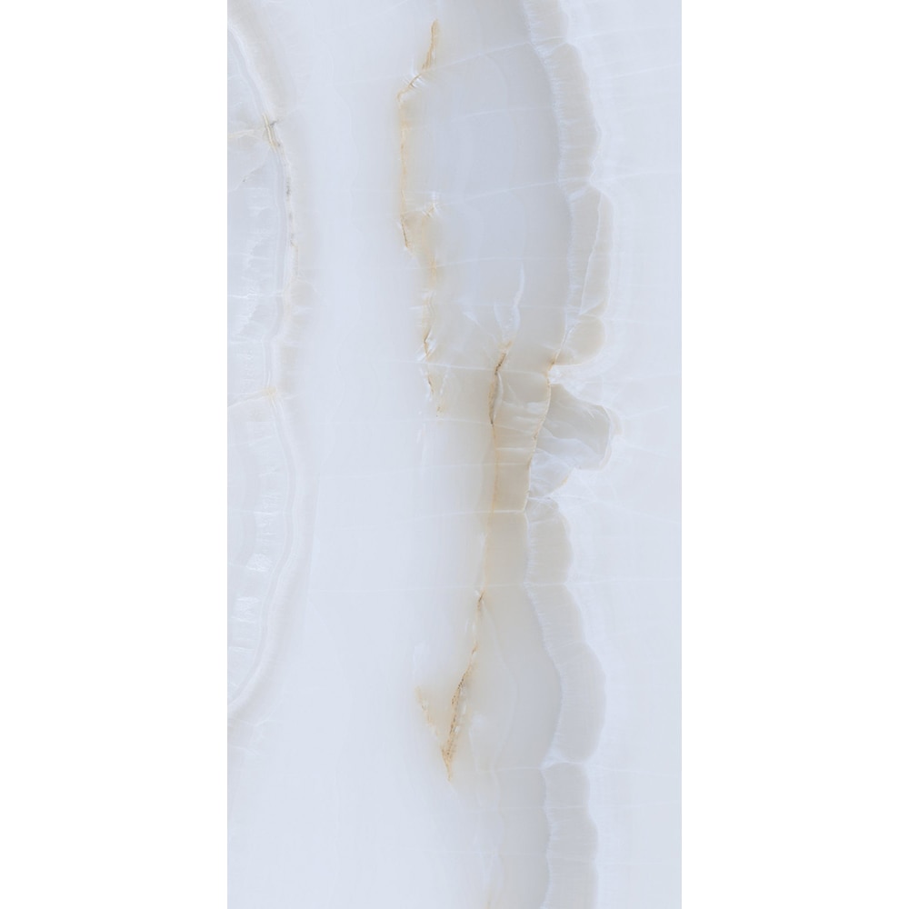 Gresie interior/exterior Meryland, marmura alb lucios, 60 x 120 cm, 9 mm, 1.44 m2/cutie