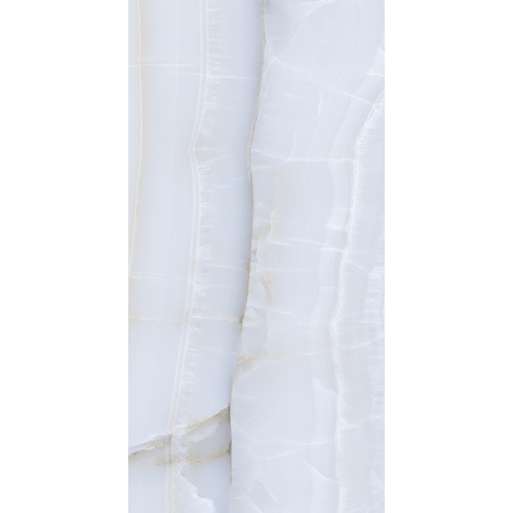 Gresie interior/exterior Meryland, marmura alb lucios, 60 x 120 cm, 9 mm, 1.44 m2/cutie