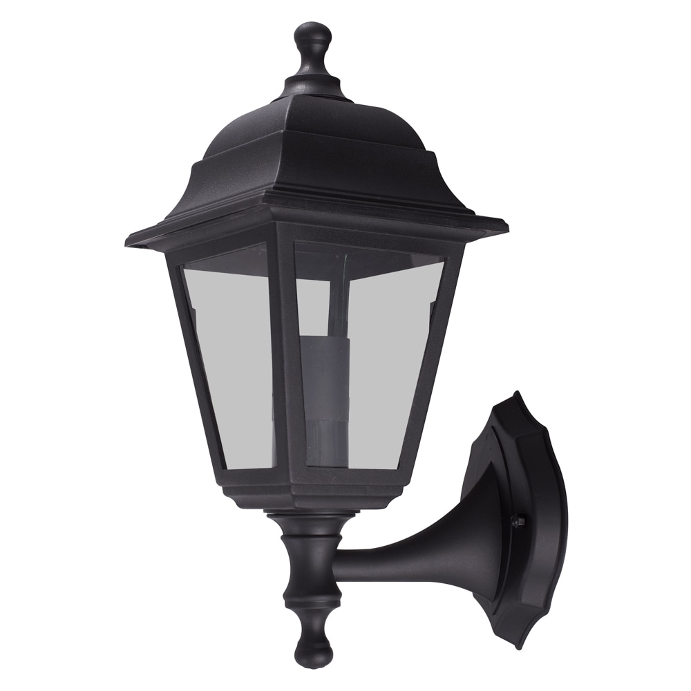 Lampa gradina FAUST negru PS 1XE27 60W IP44 • Erste
