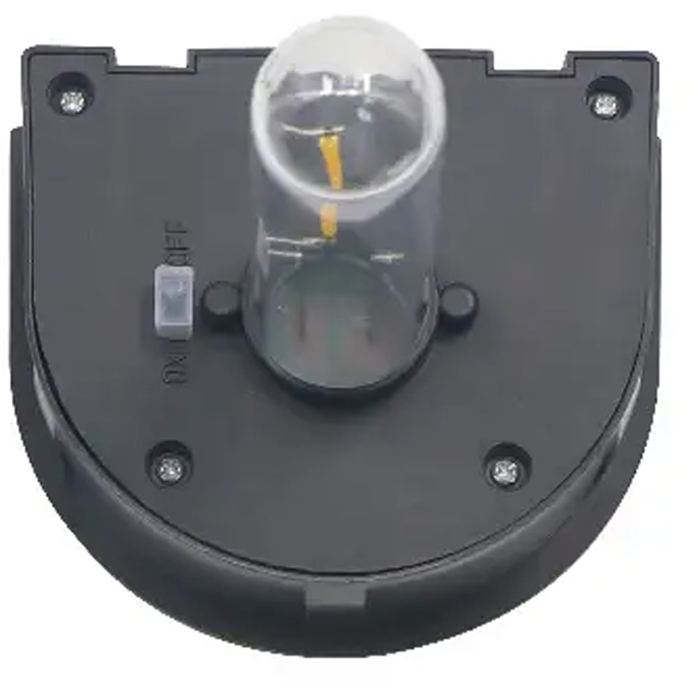 Set 2 aplici solare SITE 101233178, IP44, plastic, negru