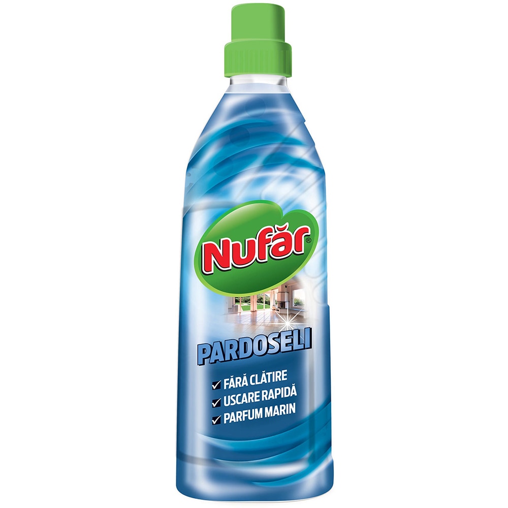 Solutie de curatare pardoseli NUFAR Parfum Marin, 750 ml