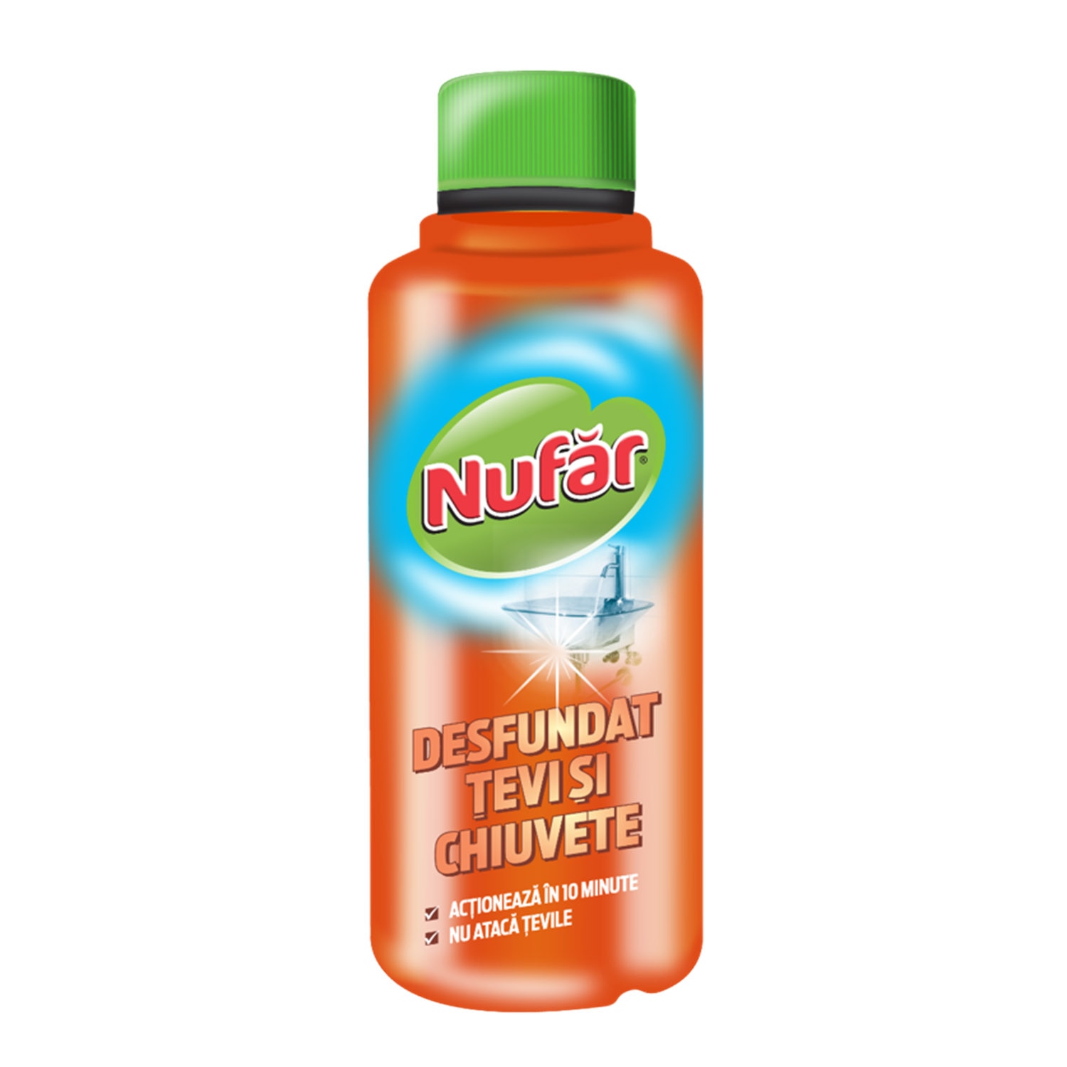 Nufar-Desfundat Tevi Si Chiuvete 375Ml