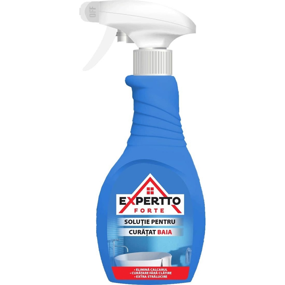 Solutie de curatare pentru suprafete baie EXPERTTO Forte, 500 ml