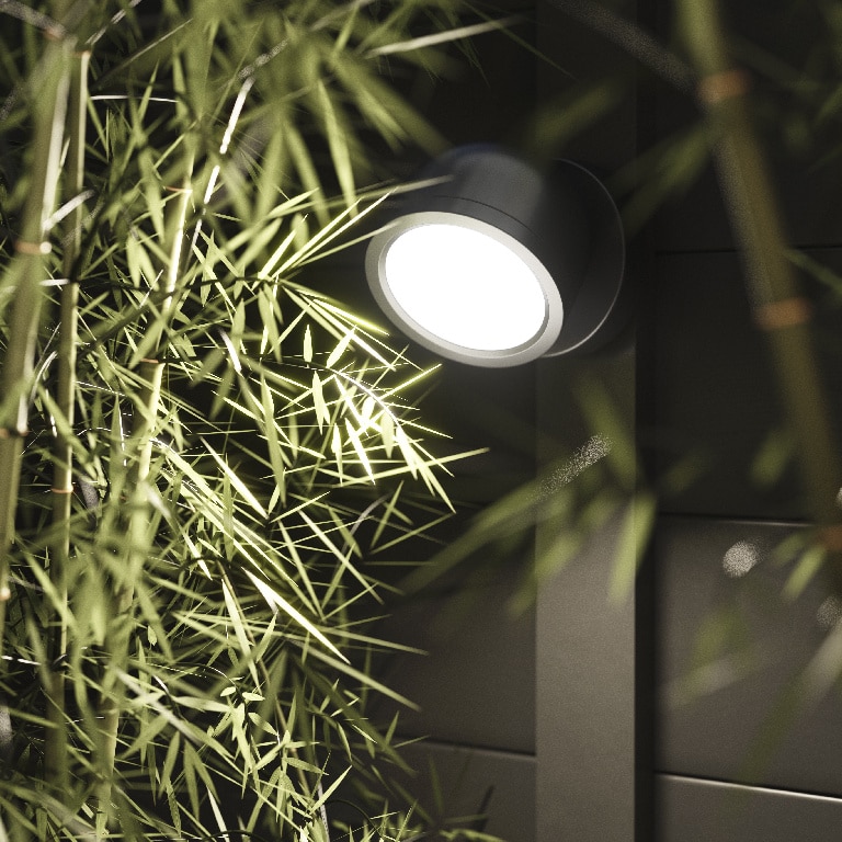 Aplica exterior, LED, negru, Dalzel, 250 lumeni