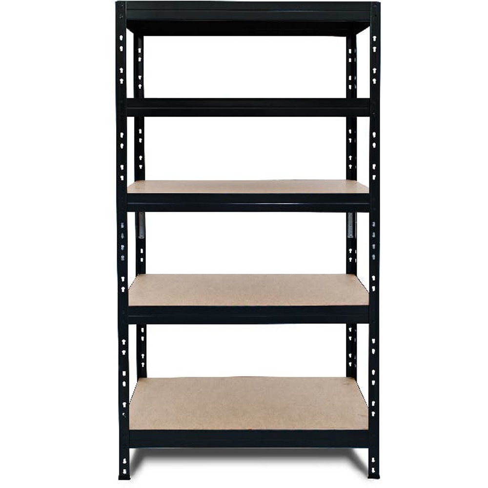 Raft atelier GOODHOME Rand, otel, 67.5 x 40 x 180 cm, negru