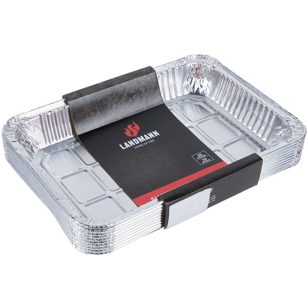 Set tavi Landmann, aluminiu, 31.5 x 21.5, 10 buc