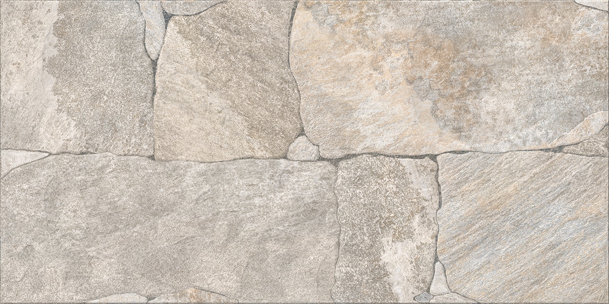 Gresie, Bej, 60 x 30 cm, suprafata 1,62 mp • Kai Basalt