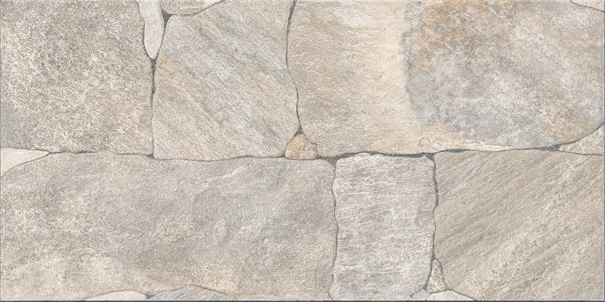 Gresie, Bej, 60 x 30 cm, suprafata 1,62 mp • Kai Basalt
