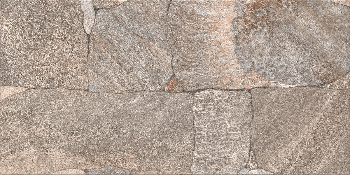 Gresie, Bej, 60 x 30 cm, suprafata 1,62 mp • Kai Basalt