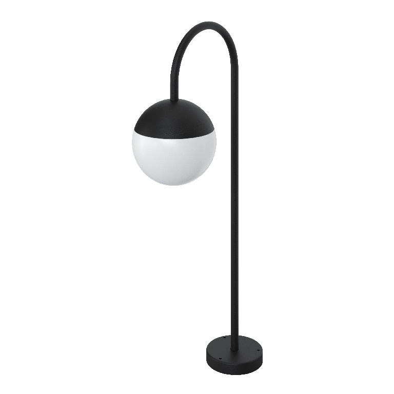 Lampa exterior GOODHOME Jarrom, E14, IP44, negru