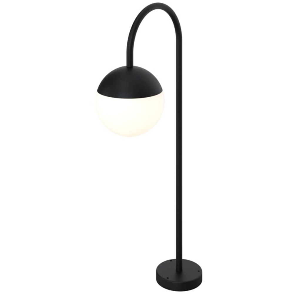 Lampa exterior GOODHOME Jarrom, E14, IP44, negru
