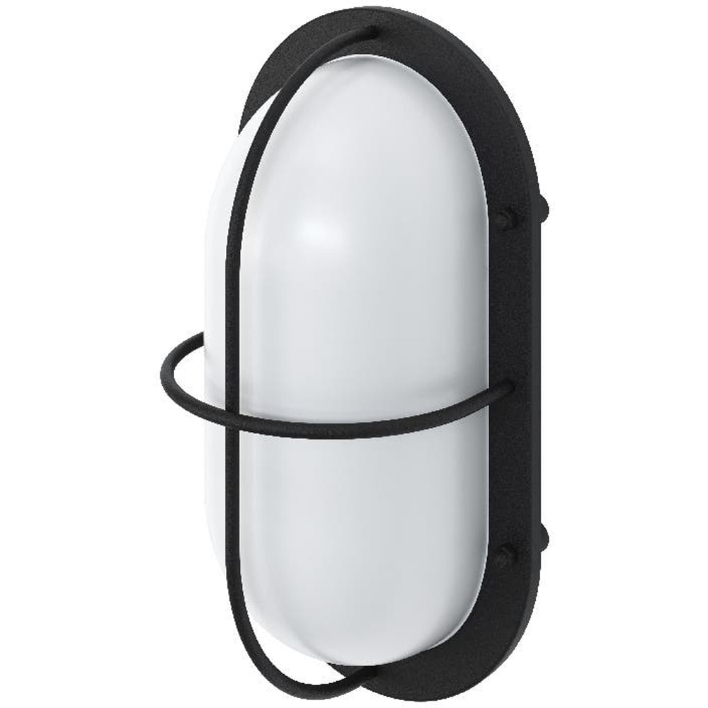 Aplica de exterior LED GOODHOME Vallen 101236457, E27, 12W, 1000lm, negru