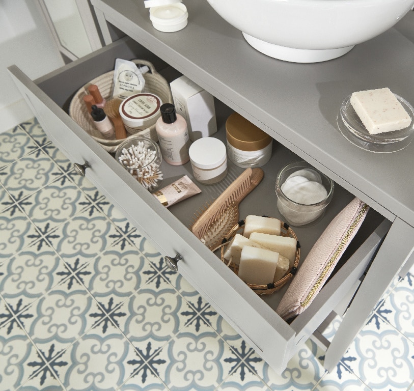 Masca lavoar GOODHOME Perma, 80.6 x 60  x 45 cm, gri