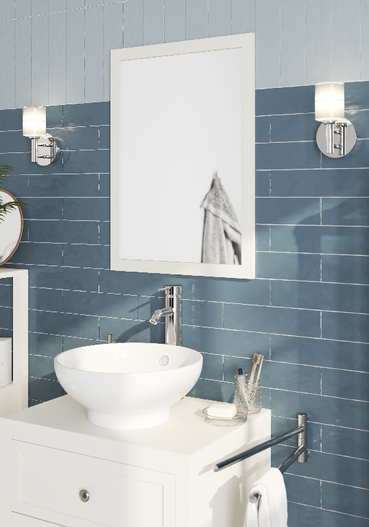 Oglinda baie, 70 x 50 x 1.6 cm • GoodHome Perma