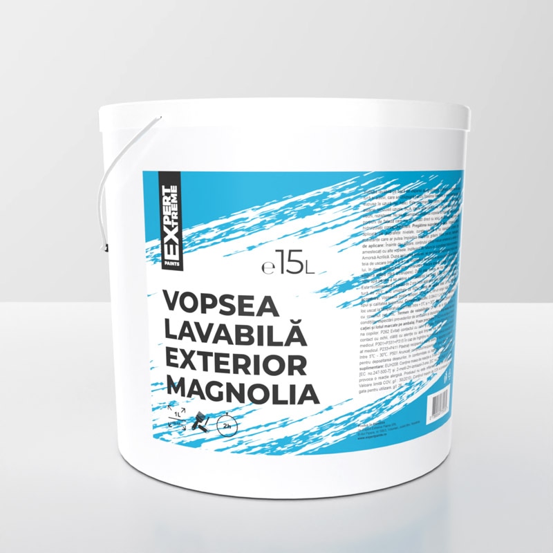 Vopsea lavabila Expert Extreme Noua, bej, 15 L, Exterior