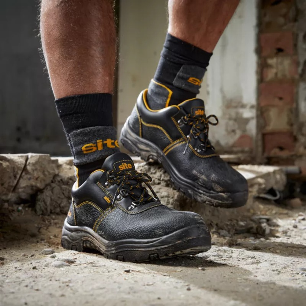 Pantofi de protectie Dacite Site, marimea 44, negru