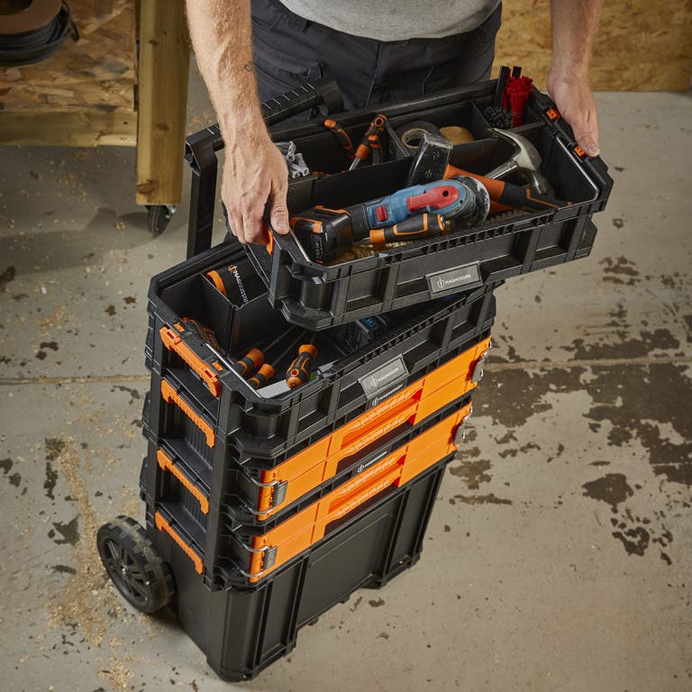 Organizator unelte MAGNUSSON, 39x22x18 cm, 3 compartimente