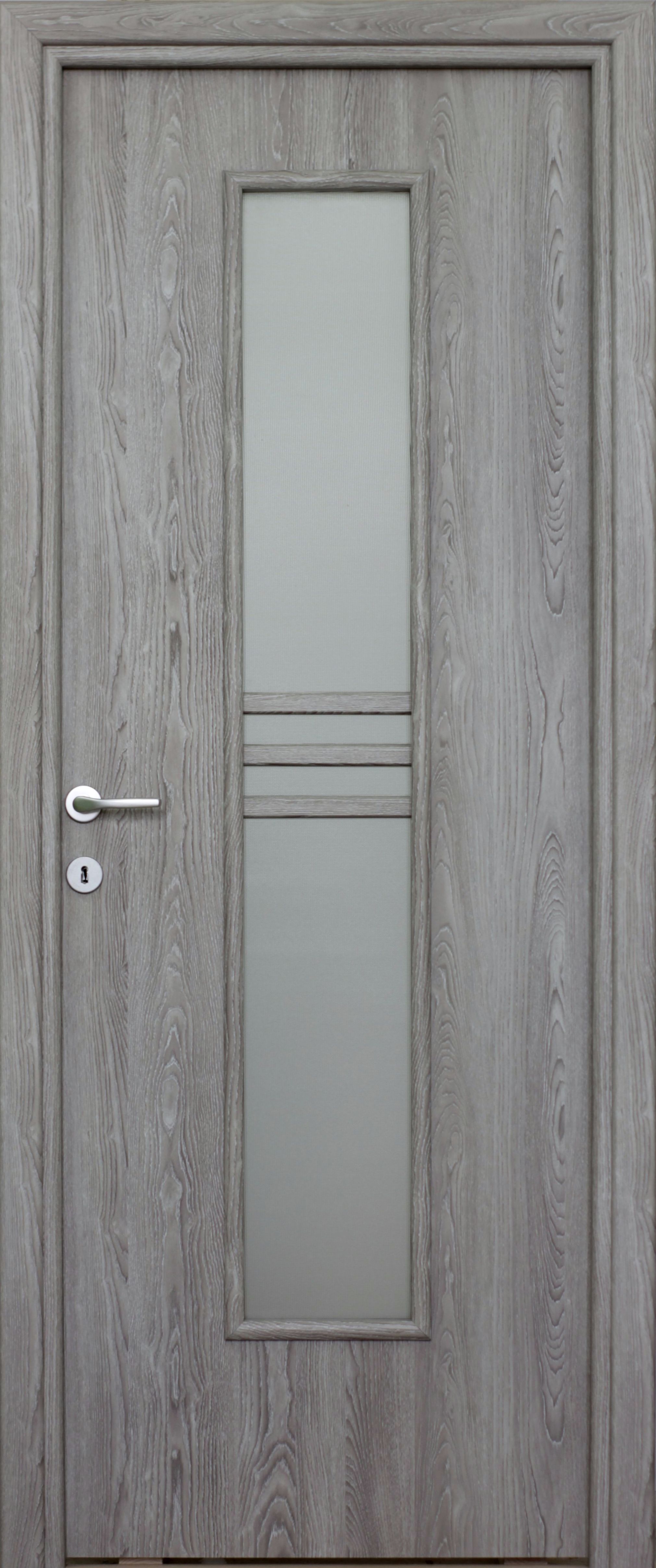 Set toc si usa, de interior, gri, 78 x 203 cm  Karpat