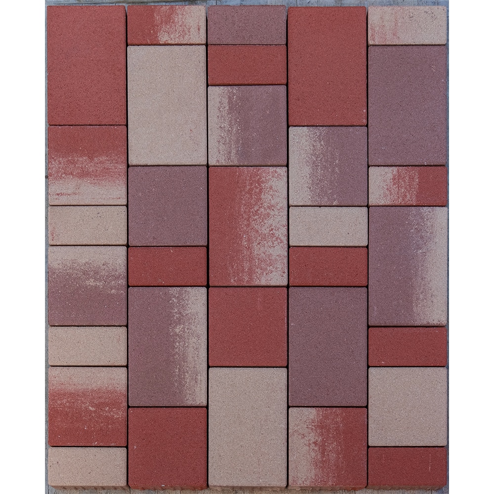 Pavaj SEMMELROCK Retta Combi, 20 x 6 cm, maro