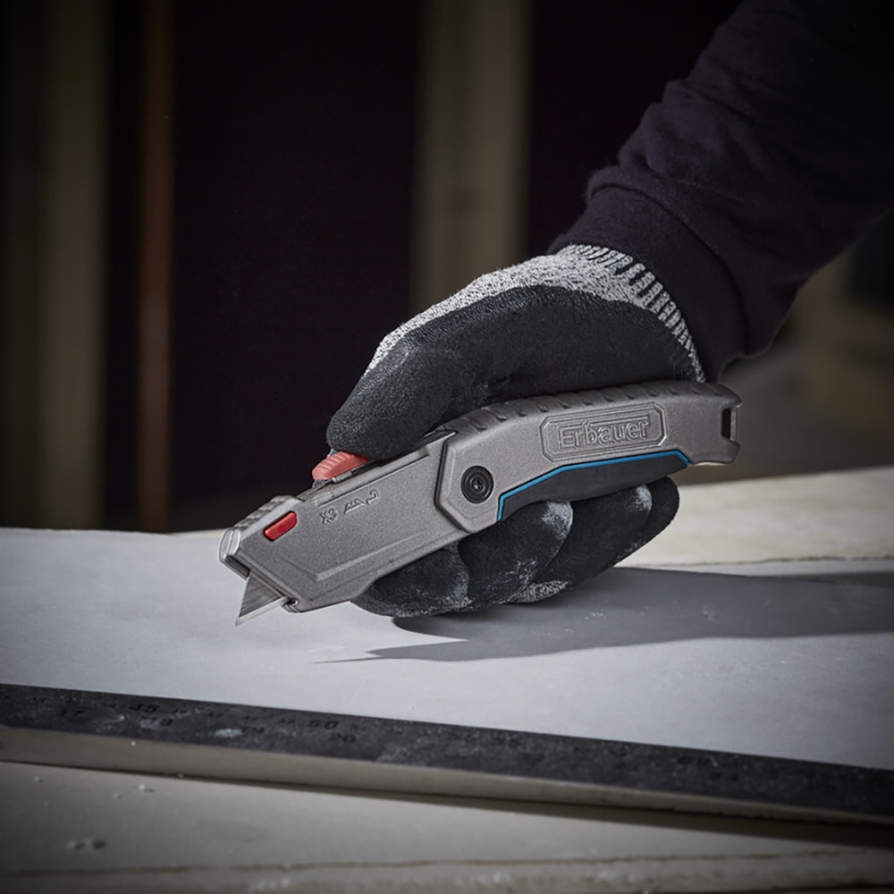 Cutter pliabil ERBAUER, 18.6 x 3.5cm