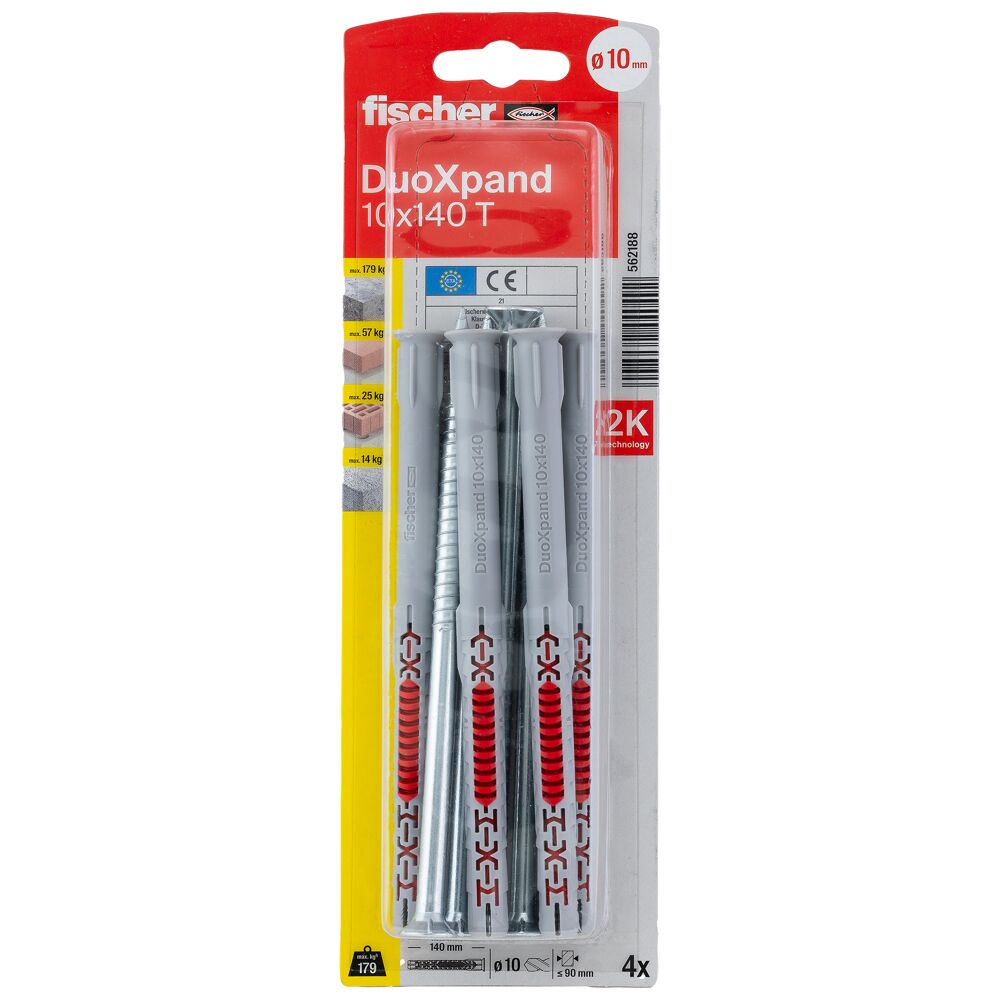 Duoxpand 10X140 Diblu Nylon Surub