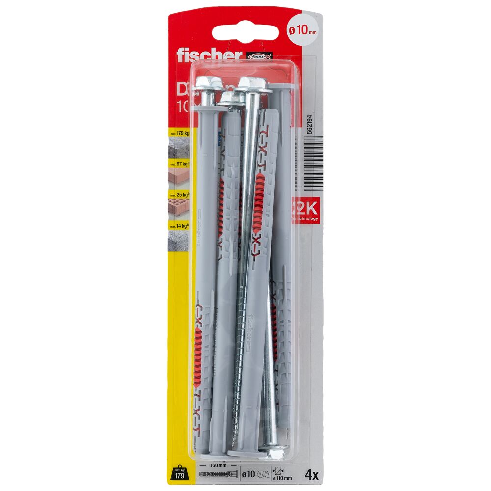 Diblu nylon, Duoxpand, 10 x 160