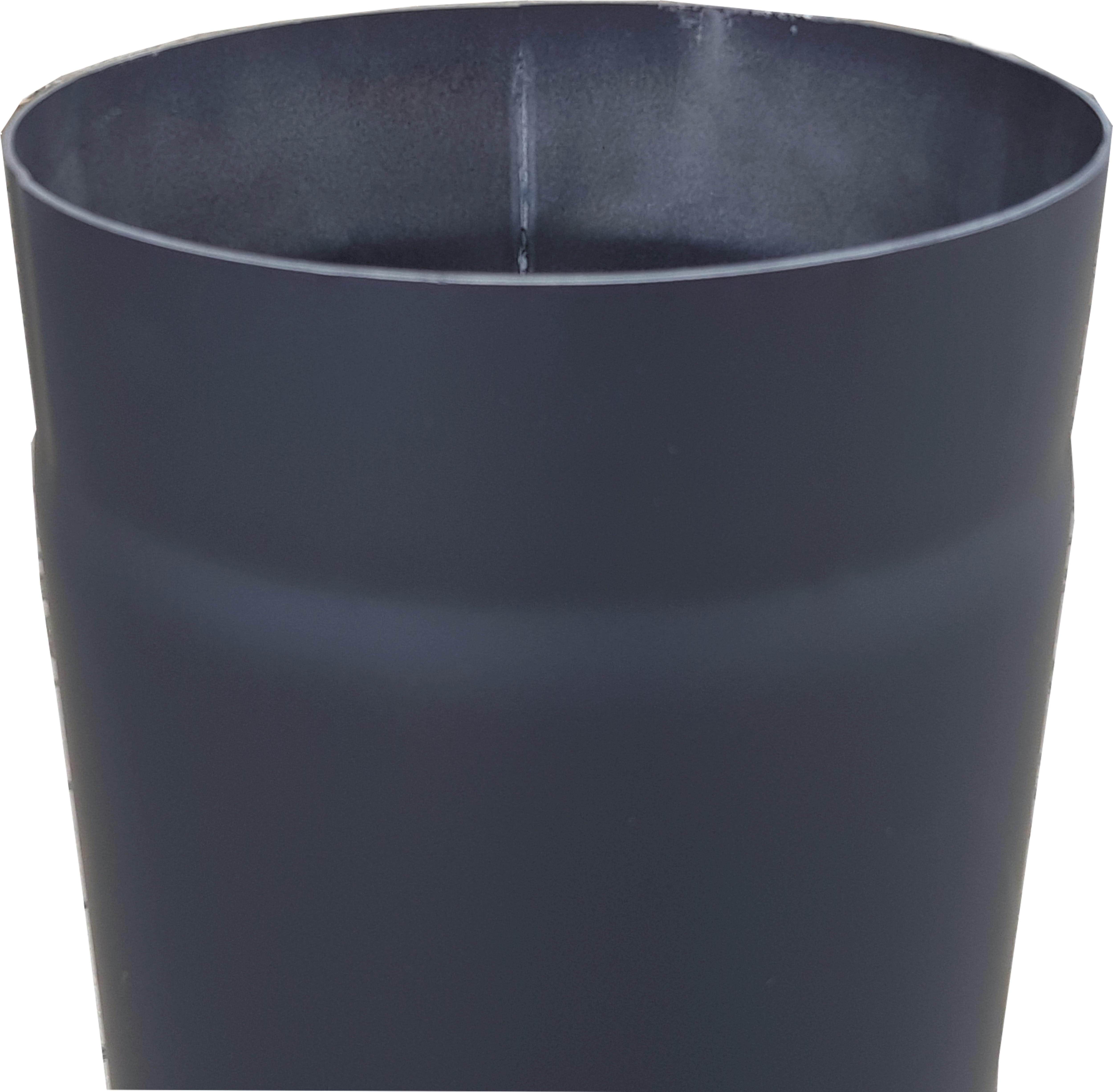 Burlan evacuare MSS, D120 mm x 50 cm, otel, gri