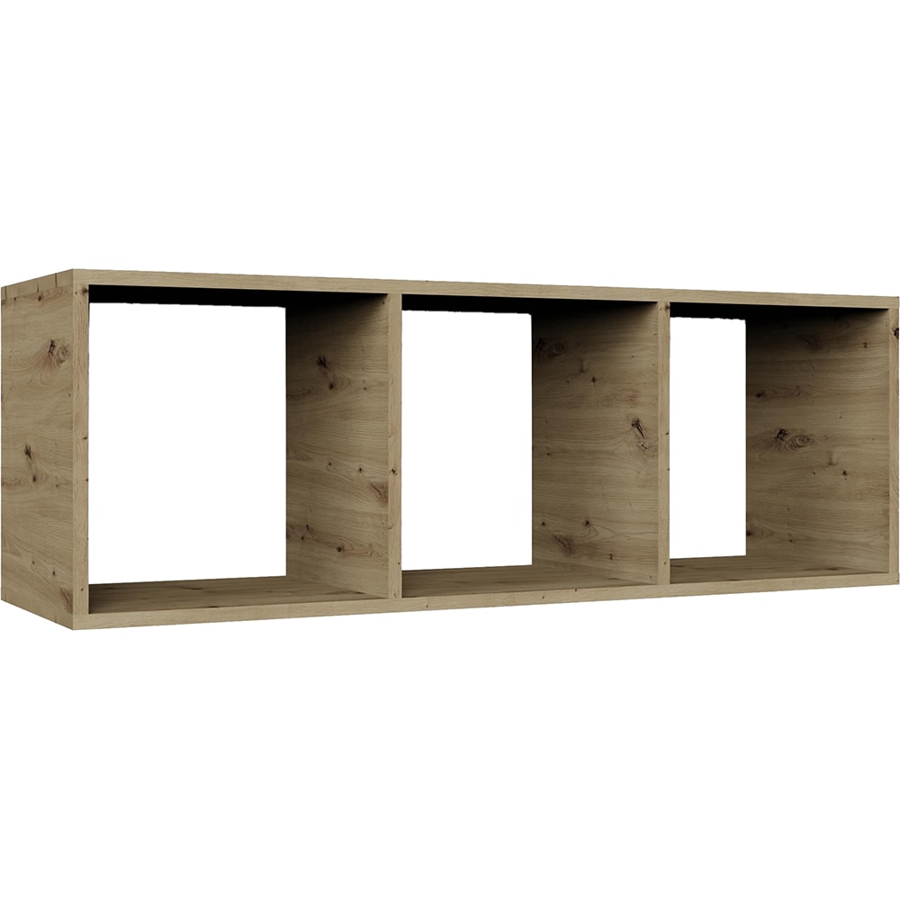 Etajera 04 VIGO, 106.9 x 32.5 x 36.7 cm, PAL, maro artisan