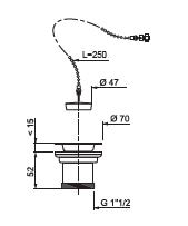 Ventil, 1/2  Wirquin