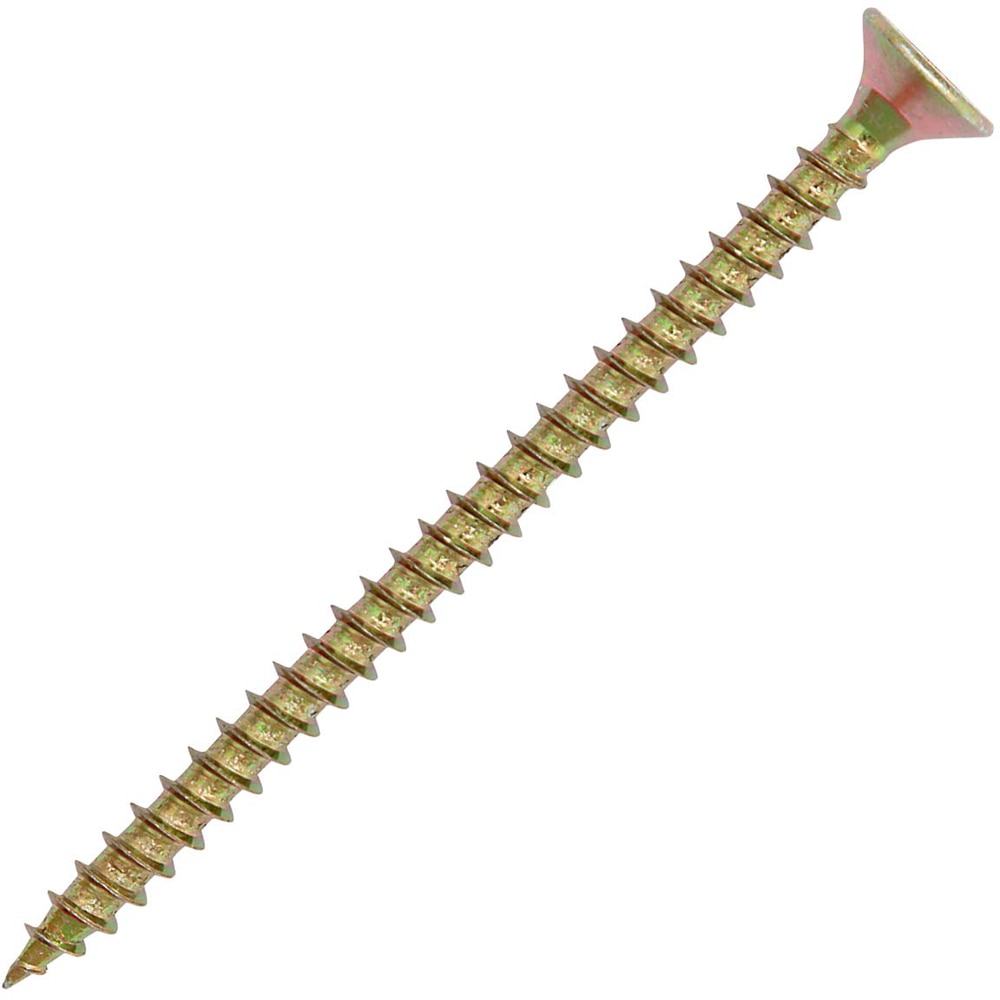 Surub lemn, 6 x 45mm, PZ3, otel, galben (vrac 250buc/Kg)