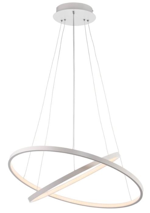 Lustra tip pendul, Alb, 36 W, 2 x Integrat  GoodHome Talberc