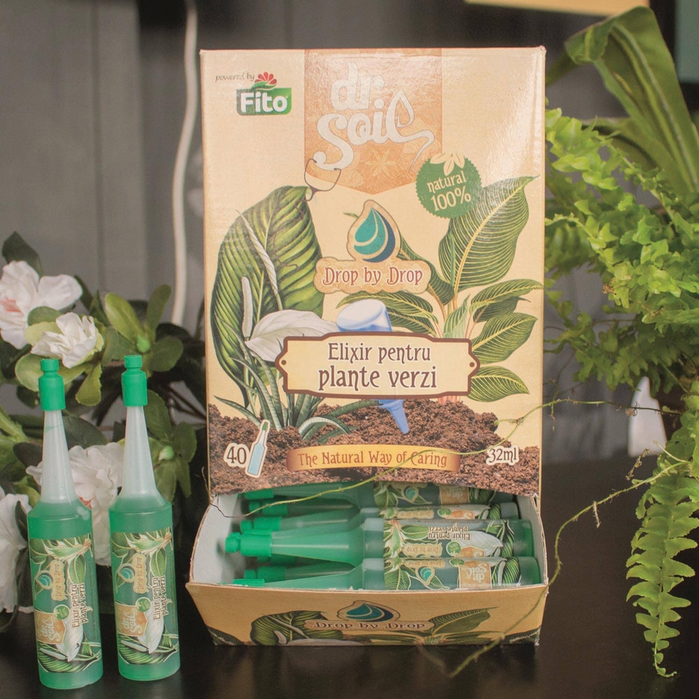 Elixir pentru plante verzi Dr. Soil, 32 ml