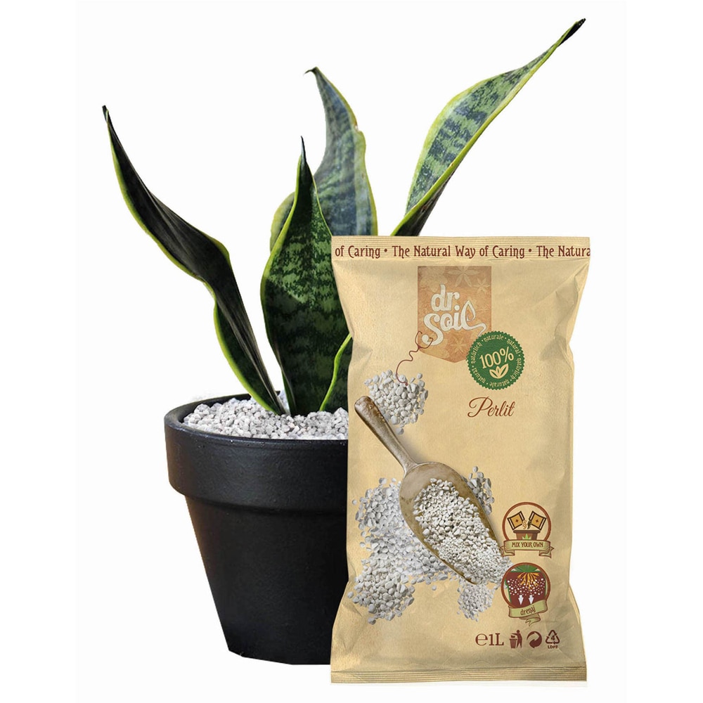 Perlit horticol Dr. Soil, ameliorator sol, universal, plante ornamentale, 1 l