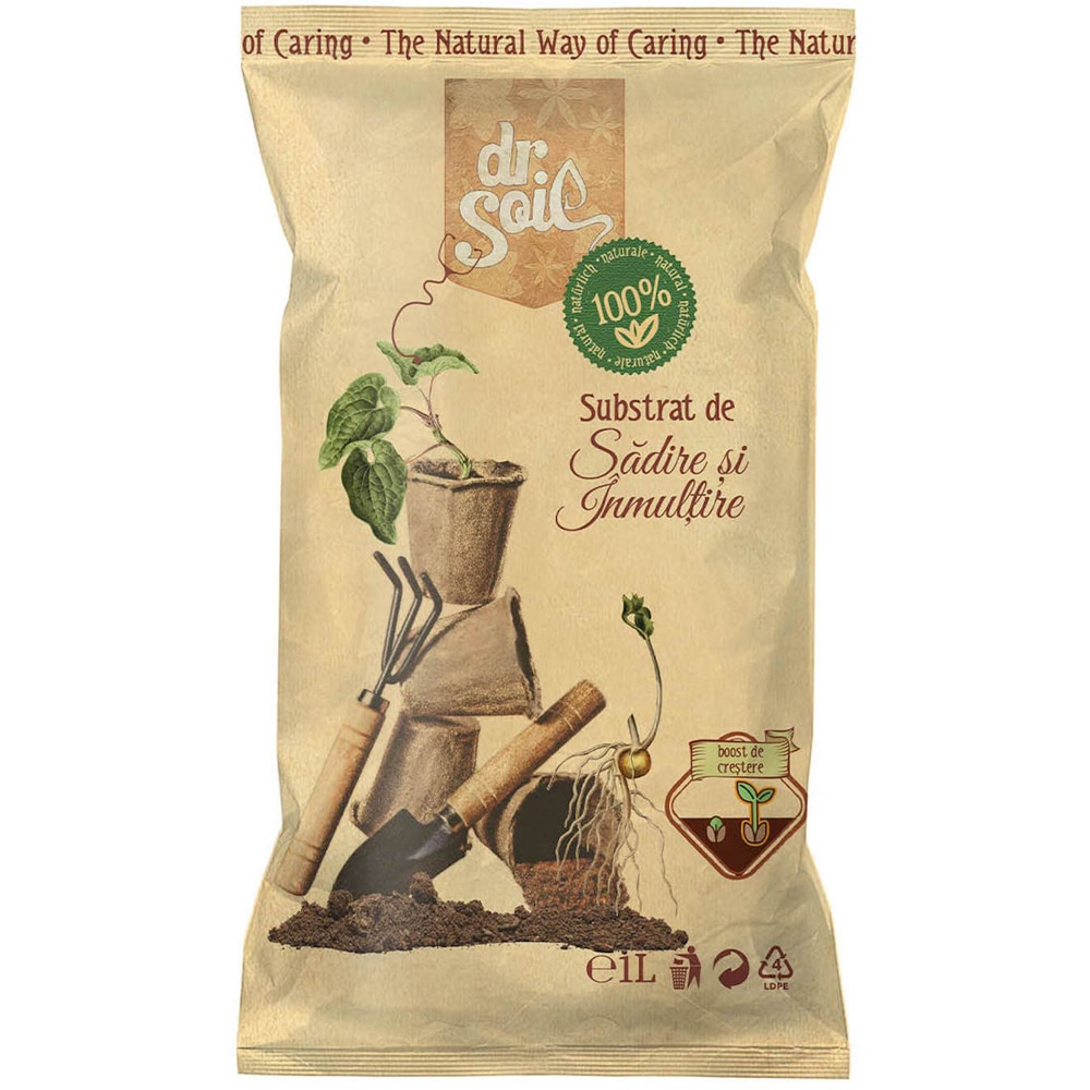 Substrat insamantare Dr. Soil, 1 l