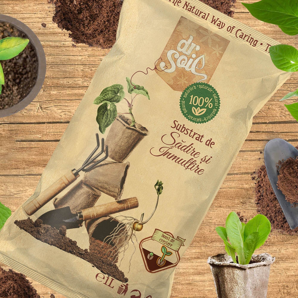 Substrat insamantare Dr. Soil, 1 l