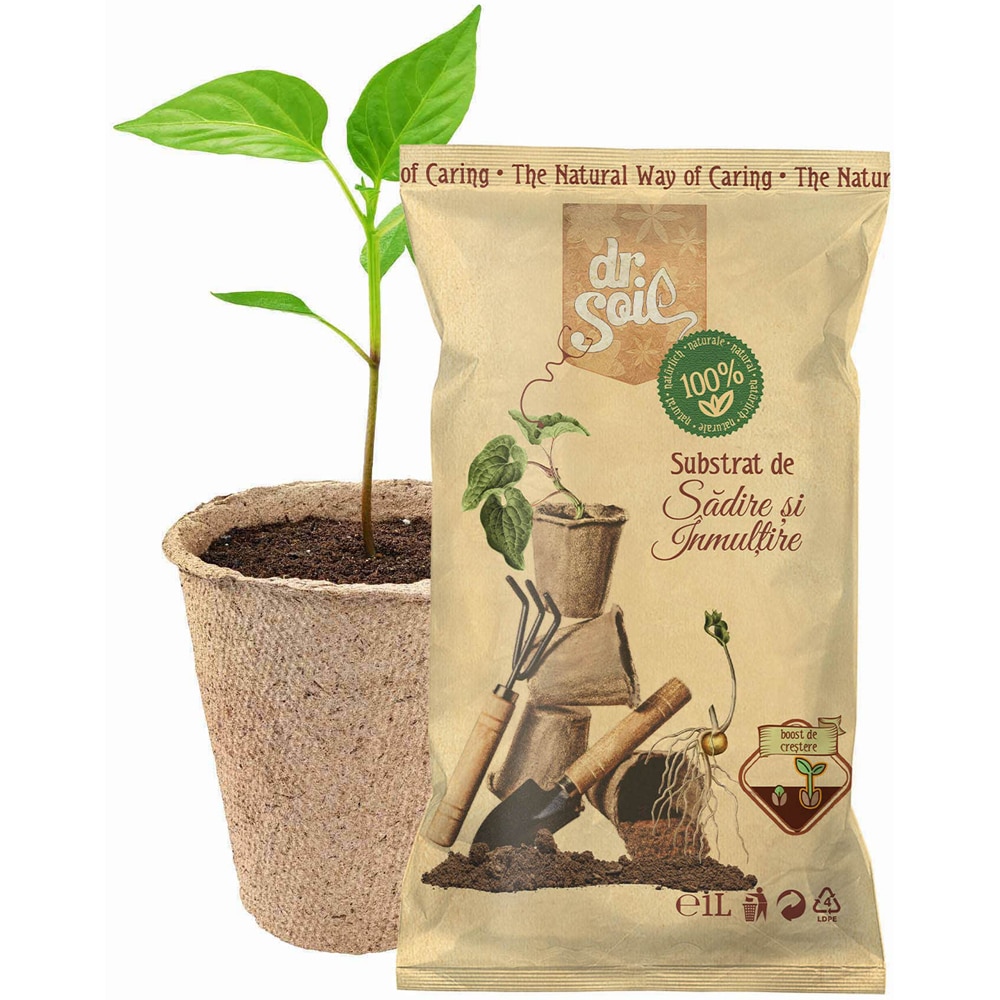 Substrat insamantare Dr. Soil, 1 l