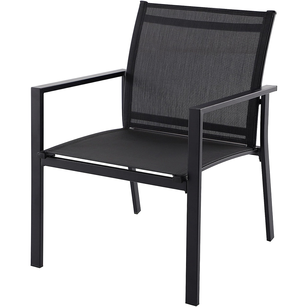 Set mobilier gradina Bahama, 4 piese, negru