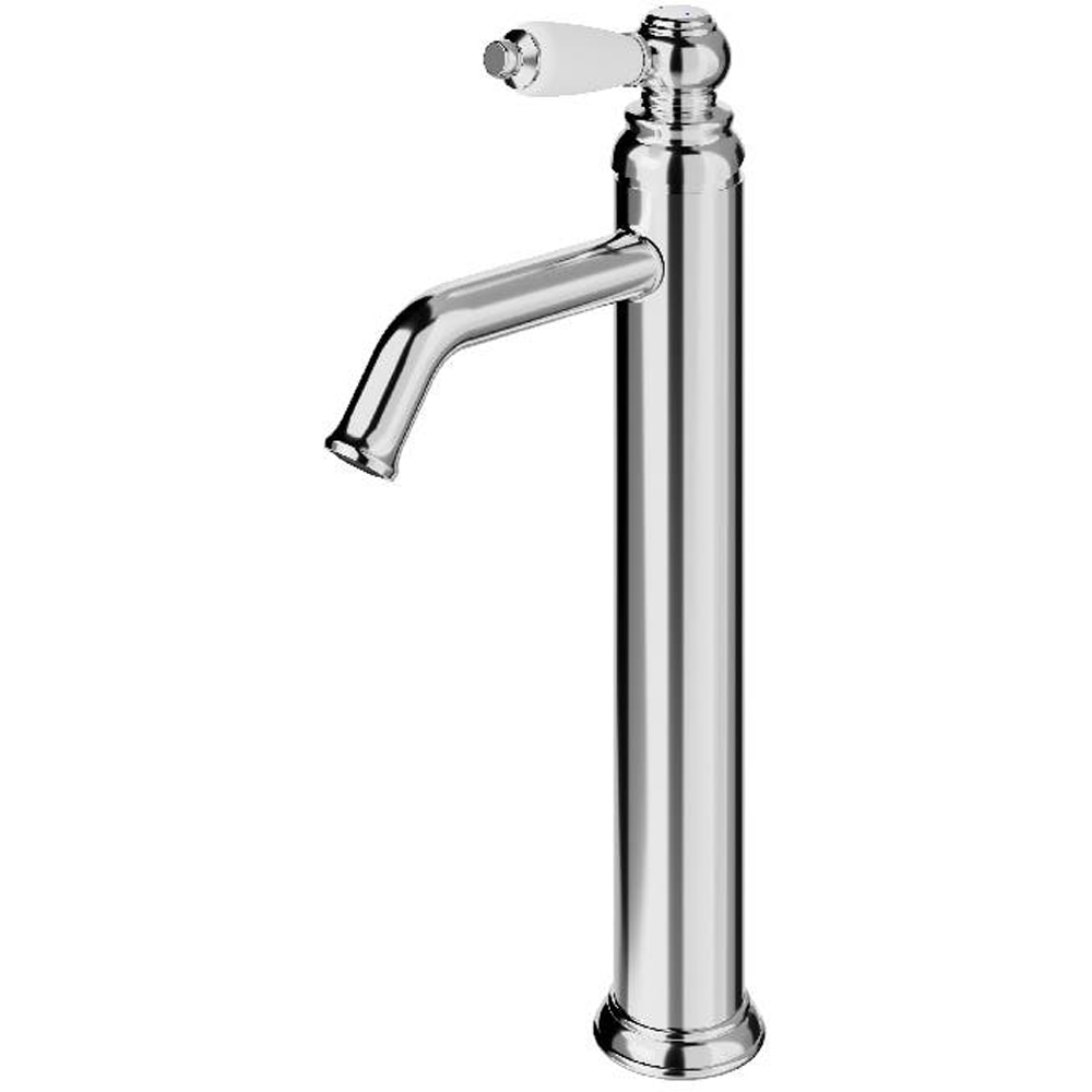 Baterie lavoar GOODHOME Etel, pipa inalta, metal, crom