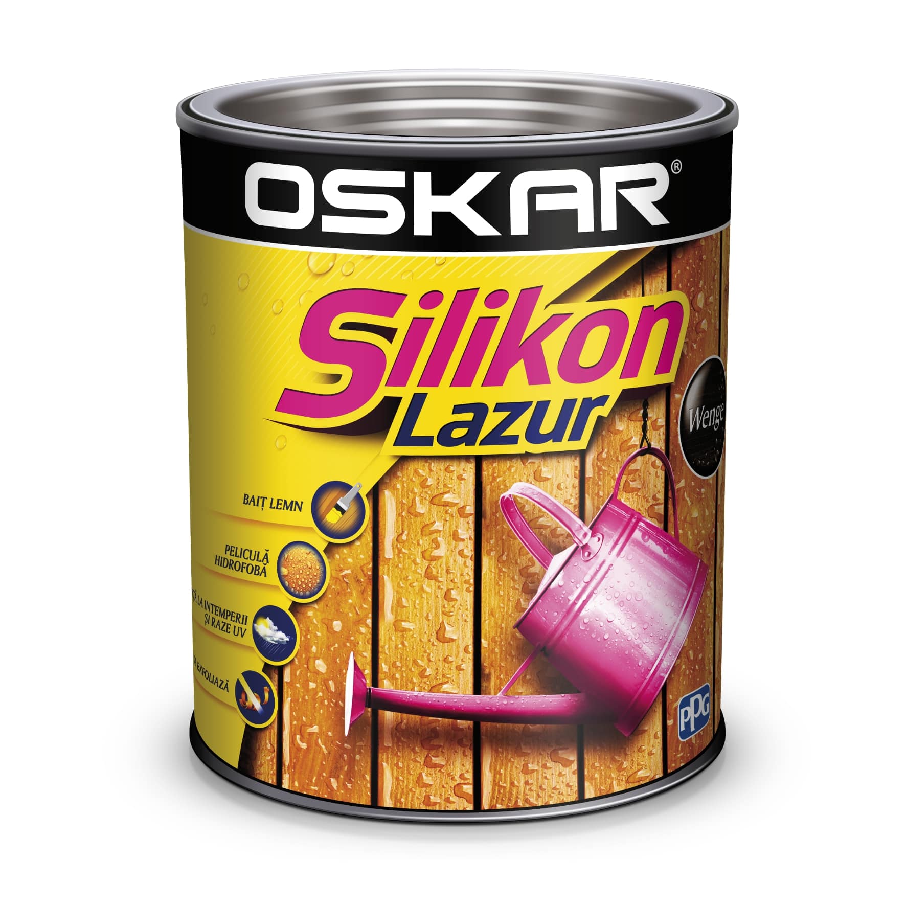 Bait pentru lemn, wenge, 0.75 l  Oskar