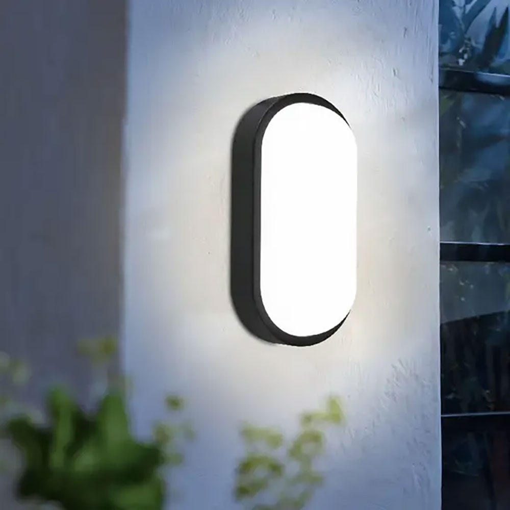 Aplica de exterior LED Bredene 101243920, 14W, 800ml, IP44, negru