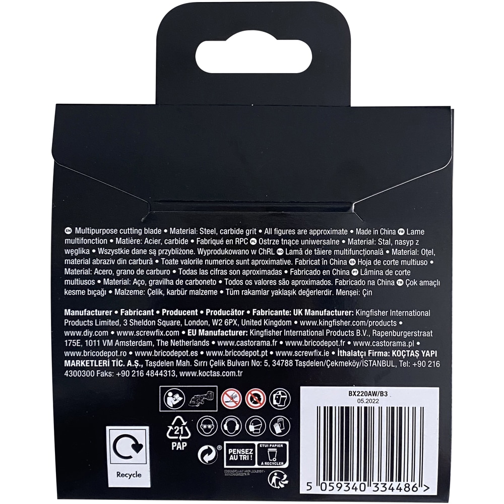 Lama taiere ERBAUER, 115mm