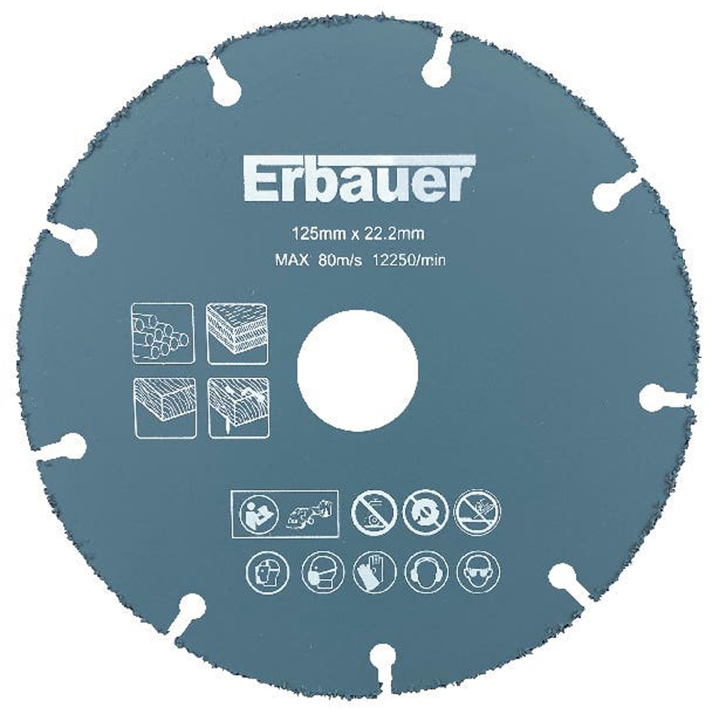 Disc polizor ERBAUER, 125mm